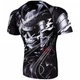Рашгард Venum Samurai Skull Rashguard Short Sleeves Black (VENUM-03197-001-S) - изображение 4