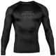 Рашгард Venum Plasma Rashguard Long Sleeves Black Black (VENUM-03293-114-XS) - зображення 1