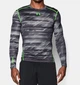 Компресійна футболка Under Armour ColdGear® Armour Printed Compression Stealth Gray (1265654-008-L) - зображення 1