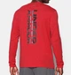 Лонгслив Under Armour Vertical Wordmark Long Sleeve T-Shirt Red (1280978-600-S) - изображение 3