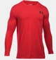 Лонгслив Under Armour Vertical Wordmark Long Sleeve T-Shirt Red (1280978-600-S) - изображение 4