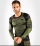 Рашгард Venum Trooper Rashguard Long Sleeves Forest Camo Black (VENUM-04013-219-S) - зображення 1