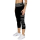 Женские капри Venum Power Leggings Crops Black Grey (V-02992-BG-XS) - изображение 3