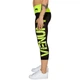 Женские капри Venum Power Leggings Crops Black Yellow (V-02992-BY-S) - изображение 4