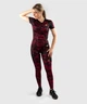 Женский рашгард Venum Defender Rashguard Short Sleeves Black Red (VENUM-03826-100-XS) - изображение 6