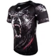 Рашгард Venum Grizzli Rashguard Short Sleeves Black (VENUM-03434-108-M-M) - изображение 3