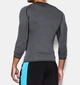 Компрессионная футболка Under Armour HeatGear Compression Long Sleeve Carbon (1257471-090-S) - изображение 3