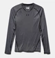 Компрессионная футболка Under Armour HeatGear Compression Long Sleeve Carbon (1257471-090-S) - изображение 4
