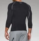 Компресійна футболка Under Armour HeatGear Compression Long Sleeve Black (1257471-001-M) - зображення 2