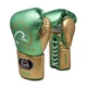 Боксерські рукавиці Rival RS100 Professional Sparring Gloves Green Gold (RS100-Green/Gold-16oz) - зображення 2