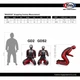 Манекен Fairtex GDS2 Maddox Grappling Dummy Small (GDS2) - изображение 11