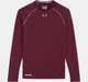 Компрессионная футболка Under Armour HeatGear® Sonic Compression Long Sleeve Maroon (1236223-609-S) - изображение 3
