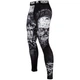 Компресійні штани Venum Santa Muerte 3.0 Spats Black White (VENUM-03527-108-S) - зображення 1