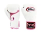Боксерские перчатки Twins Velcro Mesh Edition BGVLA1 White Pink (BGVLA1-Wh-Pk-8oz) - изображение 1