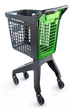 Покупательская тележка Shopping Basket UP.80 зеленая, 80 л - изображение 1
