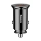 Автомобильное зарядное устройство Baseus Circular Plastic 30W USB-A/USB Type-C Black (CCALL-YS01) - изображение 1