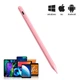 Стилус активный для сенсорного экрана Android iOS Windows Розовый - изображение 1