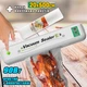 Автоматический вакууматор UKC Vacuum SeaIer-E-90W упаковщик для длительного хранения продуктов + Пакеты в рулоне 20х500см - изображение 1