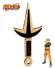 Нож Кунай Минато из Наруто - Деревянный Игрушечный «The Kunai Black Knife» из Мультфильма NARUTO, Фанера (Черная Ручка) - изображение 1