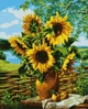 Картина за номерами "Букет соняшників" 40*50см Artissimo PN6407 - зображення 1