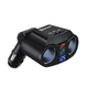 ФМ, Bluetooth модулятор трансмиттер и разветвитель питания с вольтметром, USB зарядка QC 3.0, Terra А9 - изображение 1
