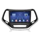 Штатная магнитола Lesko для Jeep Cherokee V (KL) 2013-2018 экран 10" 4/64Gb 4G Wi-Fi GPS Top - зображення 1
