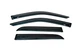 Ветровики на окна (4 шт, HIC) для Mercedes GLE/ML сlass W166 2011-2018 гг - изображение 1