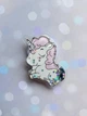 Держатель для смартфона / планшета попсокет Popsocket с плавающими блестками (Единорог) - изображение 3