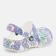 Детские кроксы-сабо для девочки Crocs Classic Butterfly Clog K 208297-94S-123 28-29 Белый/Разноцветный (196265236213) - изображение 4