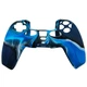 Силиконовый чехол Honson для геймпада PS5 Dualsense камуфляжный синий - изображение 2
