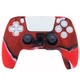 Силиконовый чехол Honson для джойстика PS5 Dualsense камуфляжный красный - изображение 4