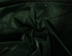 Ткань для одежды бархат хлопковый без эластана натуральный м пог однотонный темно-зеленый MI 129 - изображение 4
