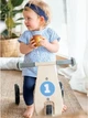 Костюм (футболка и леггинсы и повязка) для девочки Lupilu LIDL 362200 050-56 см (0-2 months) Синий - изображение 3