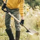 Лопата прямая с деревянной ручкой Fiskars Solid (1066722) - изображение 6