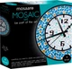 Стеклянная мозаика Mosaaro Часы круглые Ø300 мм (MA4001) - изображение 1