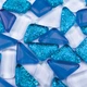 Скляна мозаїка Mosaaro Мозаїчний мікс: блакитний, білий, блакитний з блискітками (MA5001) - зображення 2
