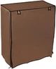 Складна тканинна шафа Storage Wardrobe для взуття Коричнева (2000992415972) - зображення 3