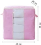 Органайзер для зберігання речей Storage Box 46 x 28 x 48 см Рожевий (2000992415651) - зображення 2