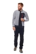 Флісова кофта Climbolic Meryh + XXL Світло-сірий (CL-E-UG-0003-L.GY-XXL) - зображення 2