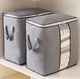 Органайзер для зберігання речей Storage Box 46 x 28 x 48 см Сірий (2000992415422) - зображення 7