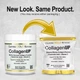 Пептиды морского коллагена California GOLD Nutrition "CollagenUP" гидролизованный рыбий 1 и 3 типа с гиалуроновой кислотой и витамином C для волос, кожи, ногтей, суставов и костей с нейтральным вкусом, 5000 мг (464 г / 1,02 фунта) - изображение 4
