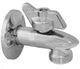 Кран шаровой ALBERTONI Squalo угловой для сантехприборов 1/2"х3/4" 8023017036192 - изображение 1