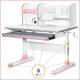 Детский стол Mealux Edmonton Multicolor PN с полкой (BD-610 W/MC + PN с полкой) - изображение 2