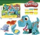 Набір для ліплення Play Toy Dino Crew 6 кольорів - изображение 2