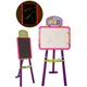 Мольберт детский двусторонний 3 в 1 Yi Ma Toys YM823-4 B с подсветкой Фиолетовый (YM824 Violet-RT) - изображение 1