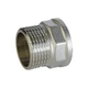Перехідник нікельований 3/4″ВР х 3/4″ЗР штампований А0609А(нк) 000025775 - зображення 2
