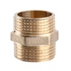 Ниппель латунный 3/4″НР х 3/4″НР штампованный А0502А 000010496 - изображение 1