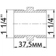 Ниппель латунный 1 1/4″НР х 1 1/4″НР штампованный А0516А - изображение 3