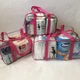 Набір з 2 прозорих сумок в пологовий будинок Mommy Bag S, L рожевий (p005) - зображення 8