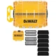 Ящик для инструментов DeWALT для бит системы TSTAK Tough Case М с футляро и кассетами 4 шт, разделители 6шт (DT70802) - изображение 4